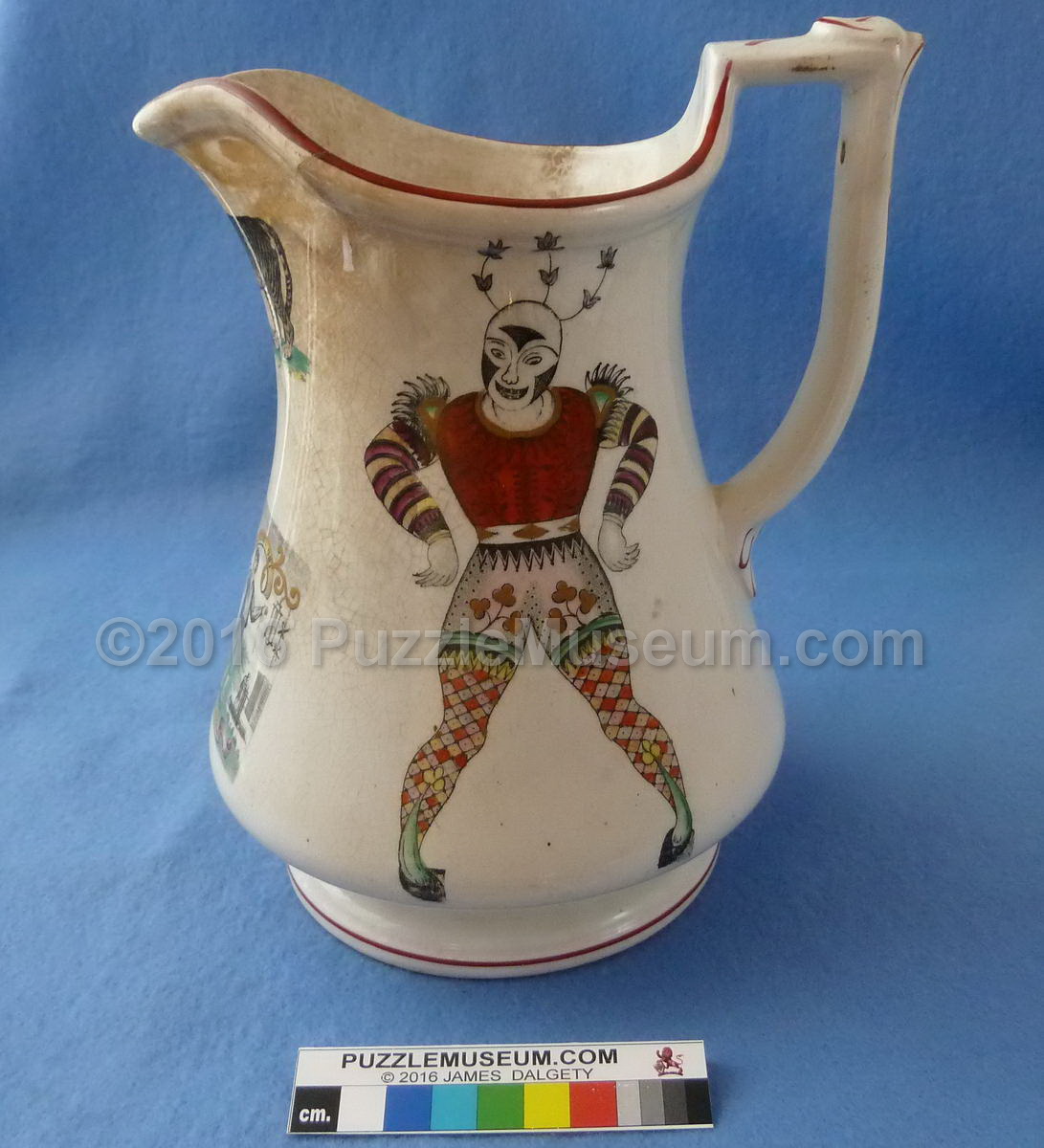 Duplicates Crested Puzzle Jugs